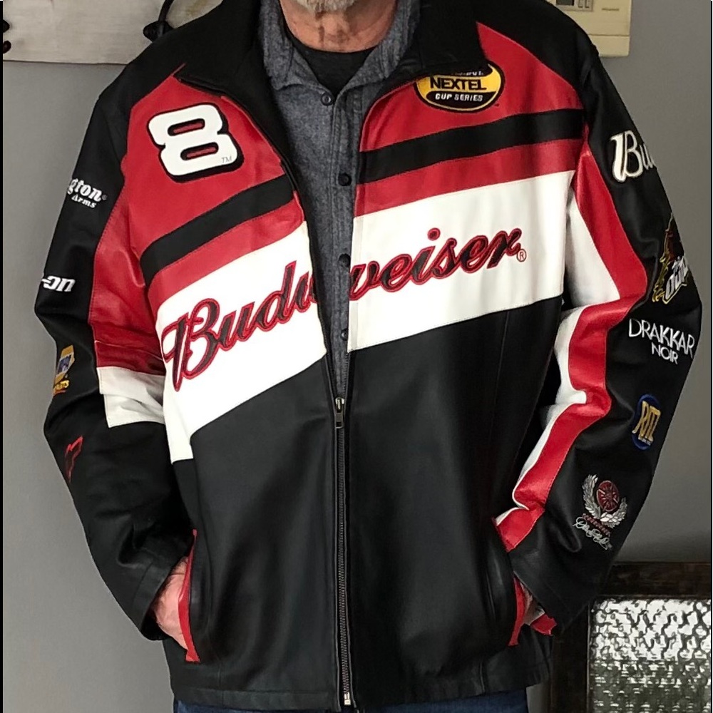 Dale Earnhardt JR leather jacket